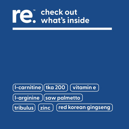 recomnd Nutrition - Man+ Formula, Energy Support, Muscle Support, and Prostate Health Supplements for Men with Vitamin E, Saw Palmetto, Red Korean Ginseng, and More, 120 Capsules recomndBuy Supplements Australia