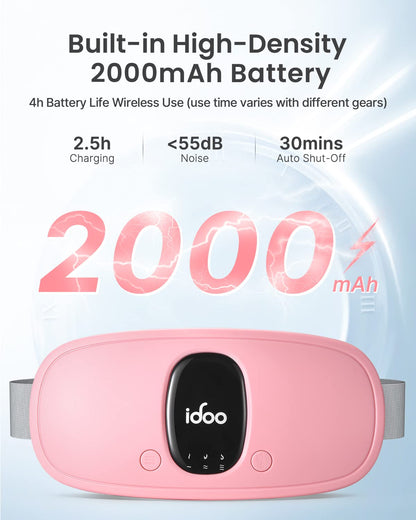 FSA HSA Eligible Portable Cordless Menstrual Heating Pad, iDOO Period Heating Pads iDOOBuy Supplements Australia