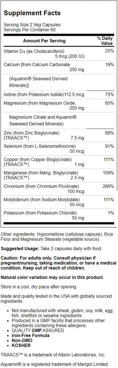 Now Foods, Full Spectrum Mineral CAPS 120 CAPS NOW FoodsBuy Supplements Australia