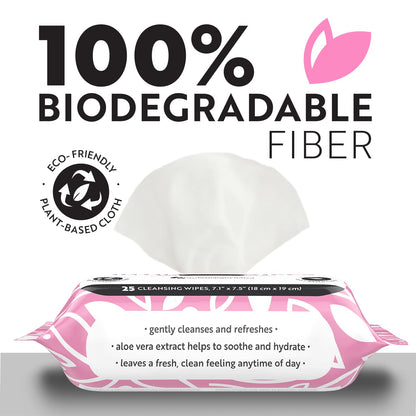 HEROLIFE Personal Wipes for Feminine Care, Single Use To Go, Plant-Based, 1 pack of 40 Single HerolifeBuy Supplements Australia