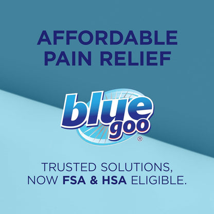 Blue Goo Pain Relieving Menthol Roll On - Fast-Acting Muscle & Joint Pain Relief - 2 x 2.5 oz Blue GooBuy Supplements Australia