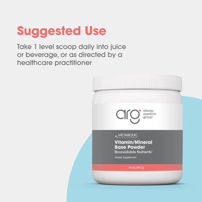 Metabolic Maintenance Vitamin Mineral Base Powder - Iron Free Multivitamin with Active B Vitamins + Chelated Minerals (340 Grams, 60 Servings) Metabolic MaintenanceBuy Supplements Australia
