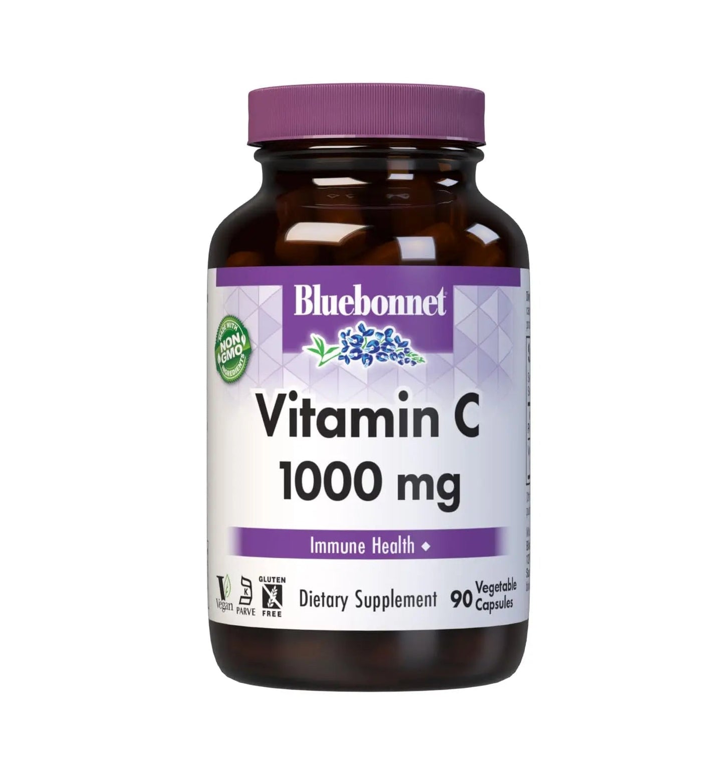 Bluebonnet Nutrition Vitamin C 1000 mg Vegetable Capsules, Ascorbic Acid, For Immune Health & Skin Health, Vegan, Vegetarian BlueBonnetBuy Supplements Australia