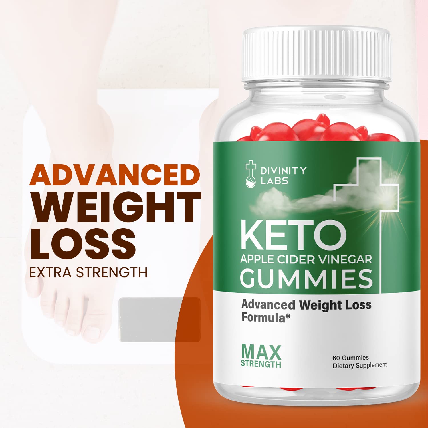 Ark Labs Divinity Labs Keto ACV Gummies, Gummies (3 Pack) Ark LabsBuy Supplements Australia