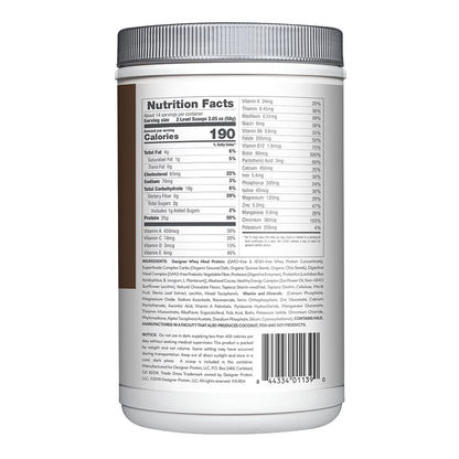 Designer Wellness, Designer Whey Protein Meal Powder with Vitamins, Minerals, and Organ Designer WellnessBuy Supplements Australia