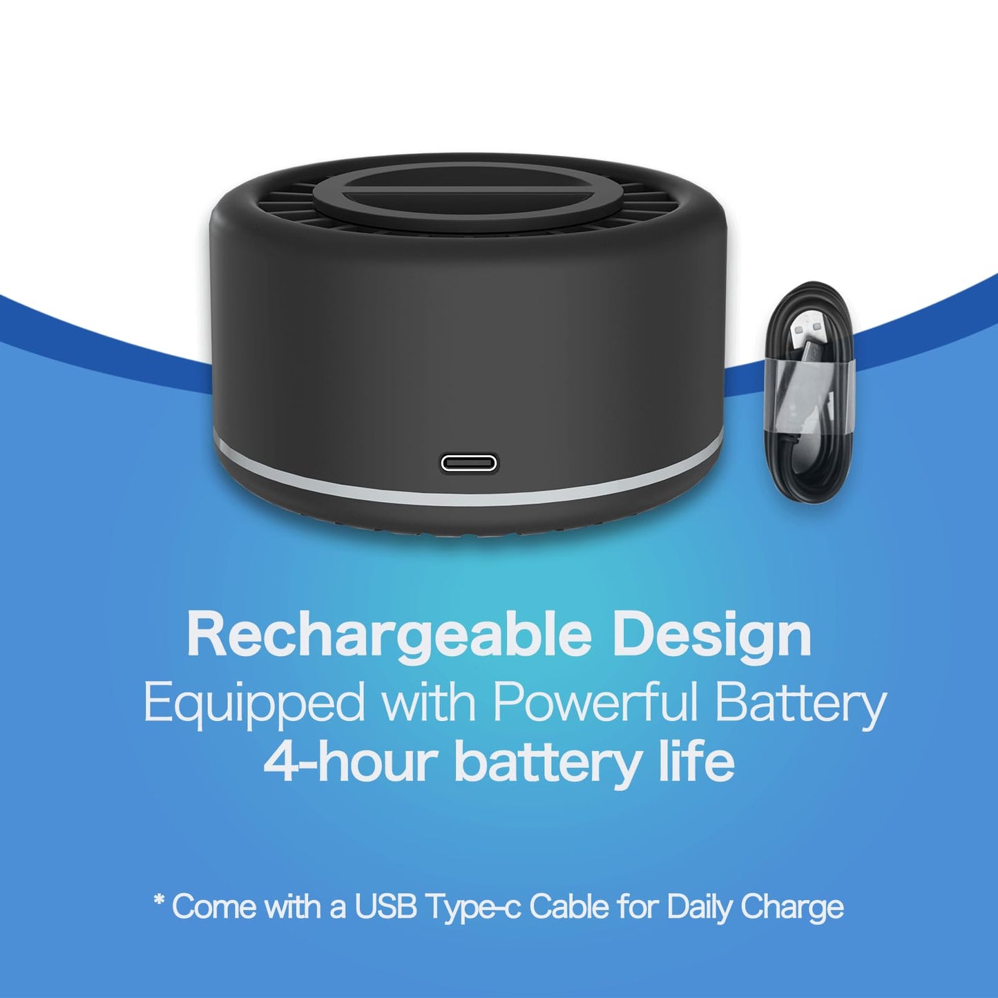 Rechargeable Mosquito Repeller Outdoor Patio Bug Insect Repellent Indoor RibRaveBuy Supplements Australia