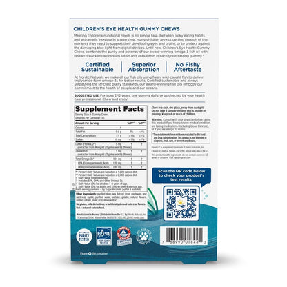 Nordic Naturals Children’s Eye Health Gummies, Strawberry Lemonade - 30 Gummies for Kids - 484 mg Total Omega-3s DHA, Lutein & Zeaxanthin - Brain Health, Antioxidant Support, Non-GMO - 30 Servings Nordic NaturalsBuy Supplements Australia