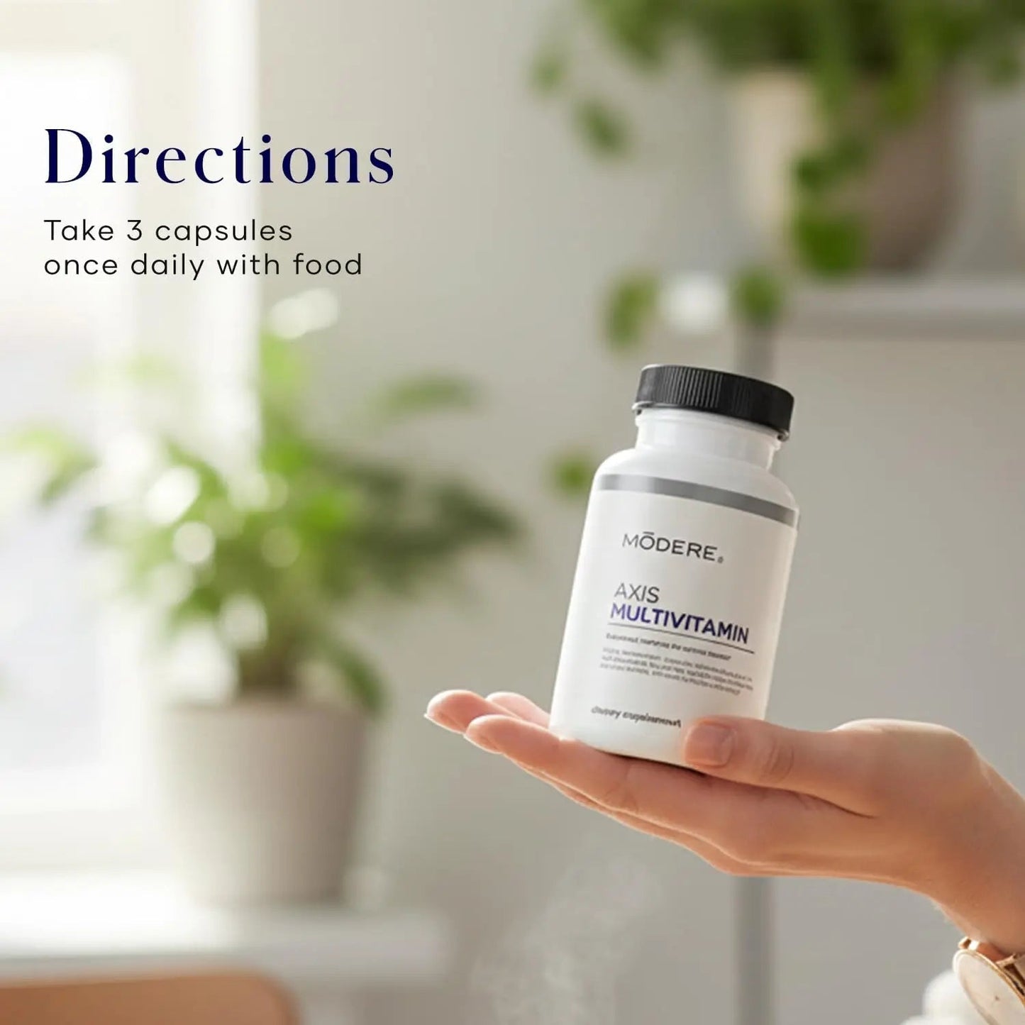 Modere Axis Multivitamin Supplement - Daily Essential Vitamins & Minerals for Overall Health and Wellness Support for Adults Immune - 90 Capsules ModereBuy Supplements Australia