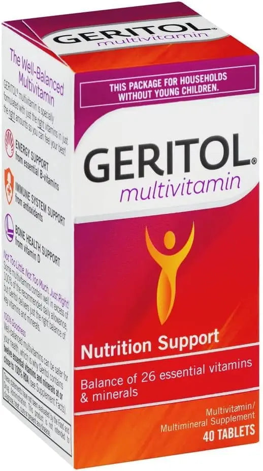 Geritol Complete Tablets 100 Tablets (Pack of 4) Geritol