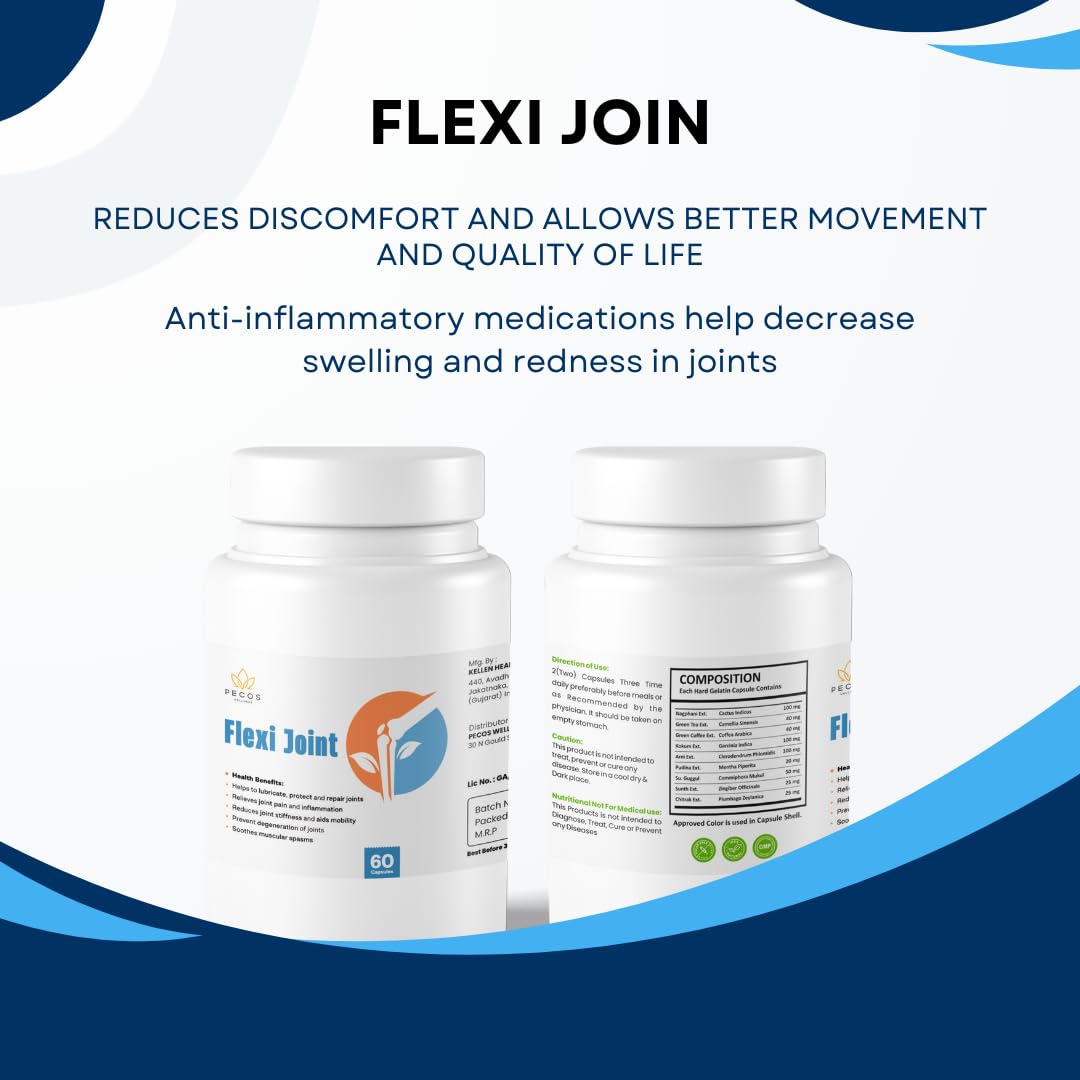 PECOS WELLNESS Flexi Joint Oil, Dietary Supplement PECOS WELLNESSBuy Supplements Australia