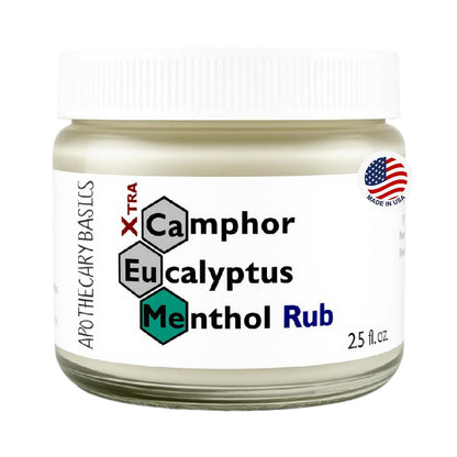 Camphor+Eucalyptus+Menthol Xtra Rub – Handmade with Menthol, Camphor & Eucalyptus – Soothing & Refreshing – 2.5 fl oz IEG StoreBuy Supplements Australia