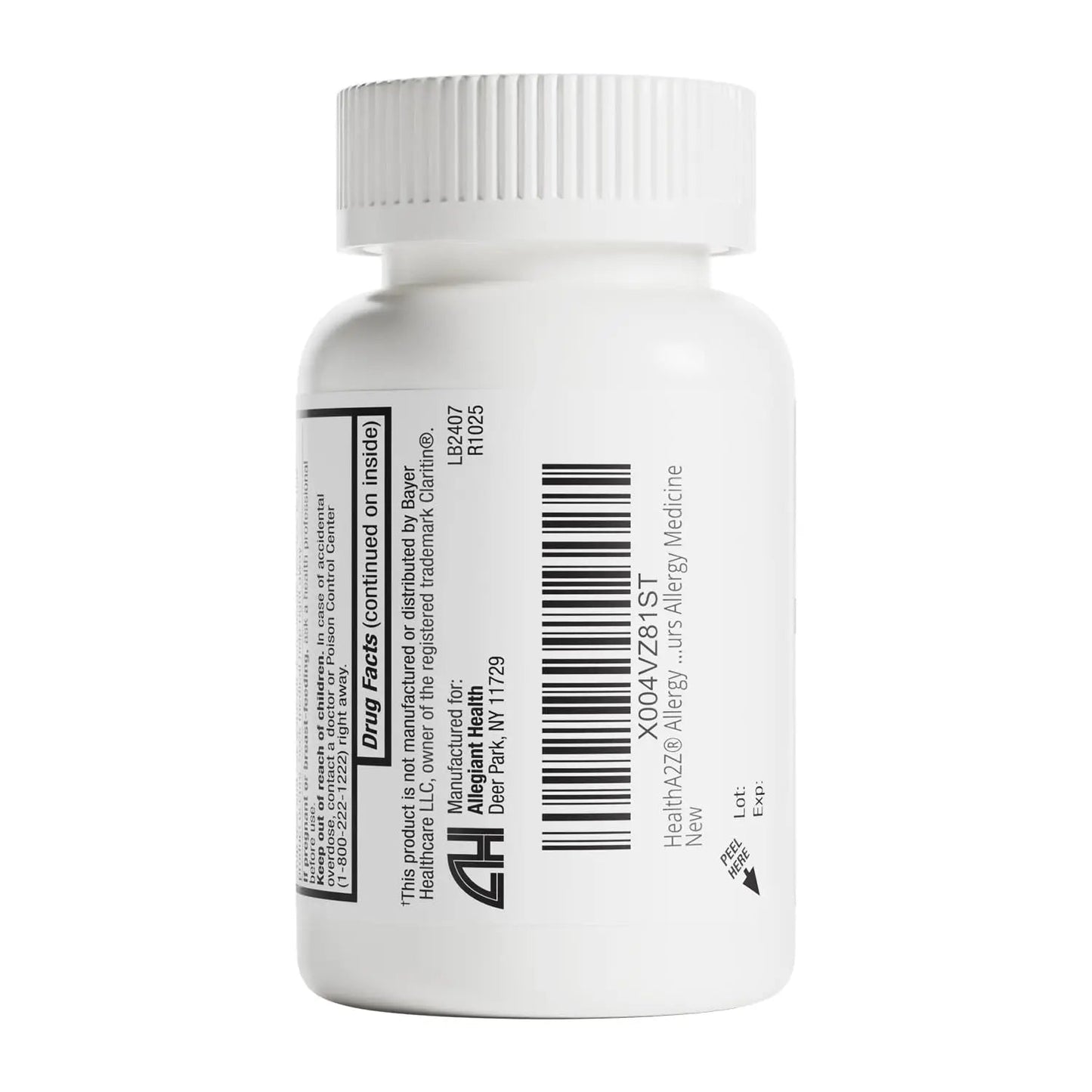 HealthA2Z® Allergy Relief | Loratadine 10mg Antihistamine | 500 Tablets | Dye Free | Relief from Itchy Throat, Sneezing, Runny Noses | 24-Hours Allergy Medicine HealthA2ZBuy Supplements Australia