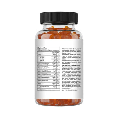 Mishas Nutraceuticals Kids Multivitamin Gummies with Omega 3 Fish Oil (EPA/DHA), Vitamin D3, C, B12, B6, Vitamin A, K & Zinc Immune Support MishasBuy Supplements Australia