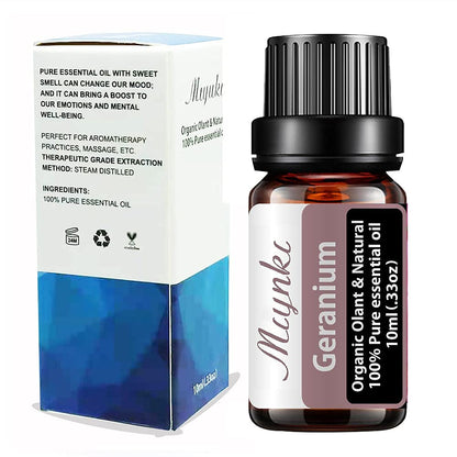 Geranium Essential Oil for Diffuser for Home Kids Women Candle Soap Making DIY -10ml MiyukiBuy Supplements Australia