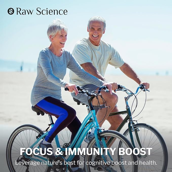 Mushroom Supplement - Shiitake Mushrooms & Lions Mane Supplement Capsules S RAW SCIENCEBuy Supplements Australia