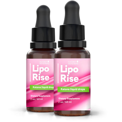 LipoRise Drops – Natural Liquid Supplement with 100% Plant-Based Ingredients, maca root, grape seed & citrus extracts | Non-GMO | GMP Certified | Made in USA | 60 mL, 60 Servings, 2 Month Supply Nature’s NutriWaveBuy Supplements Australia