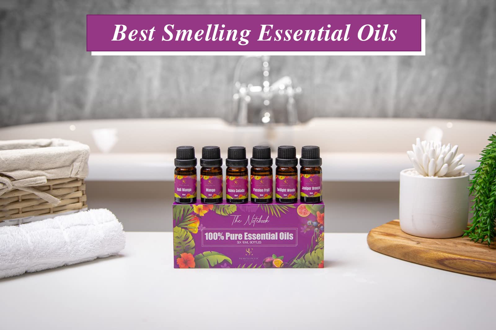 Simplistic Elegance Essential Oils Set - Top 6 Natural Aromatherapy Oils for Diffusers Humidifier Massage Simplistic EleganceBuy Supplements Australia
