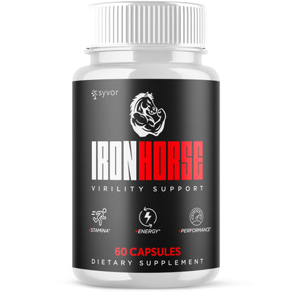 Iron Horse Supplement Pills, Official Iron Horse Pills for Men with All Natural Ingredients, Advanced IronHorse Capsules Designed to Support Health and Wellness with Premium Vitamins (60 Capsules) SyvorBuy Supplements Australia