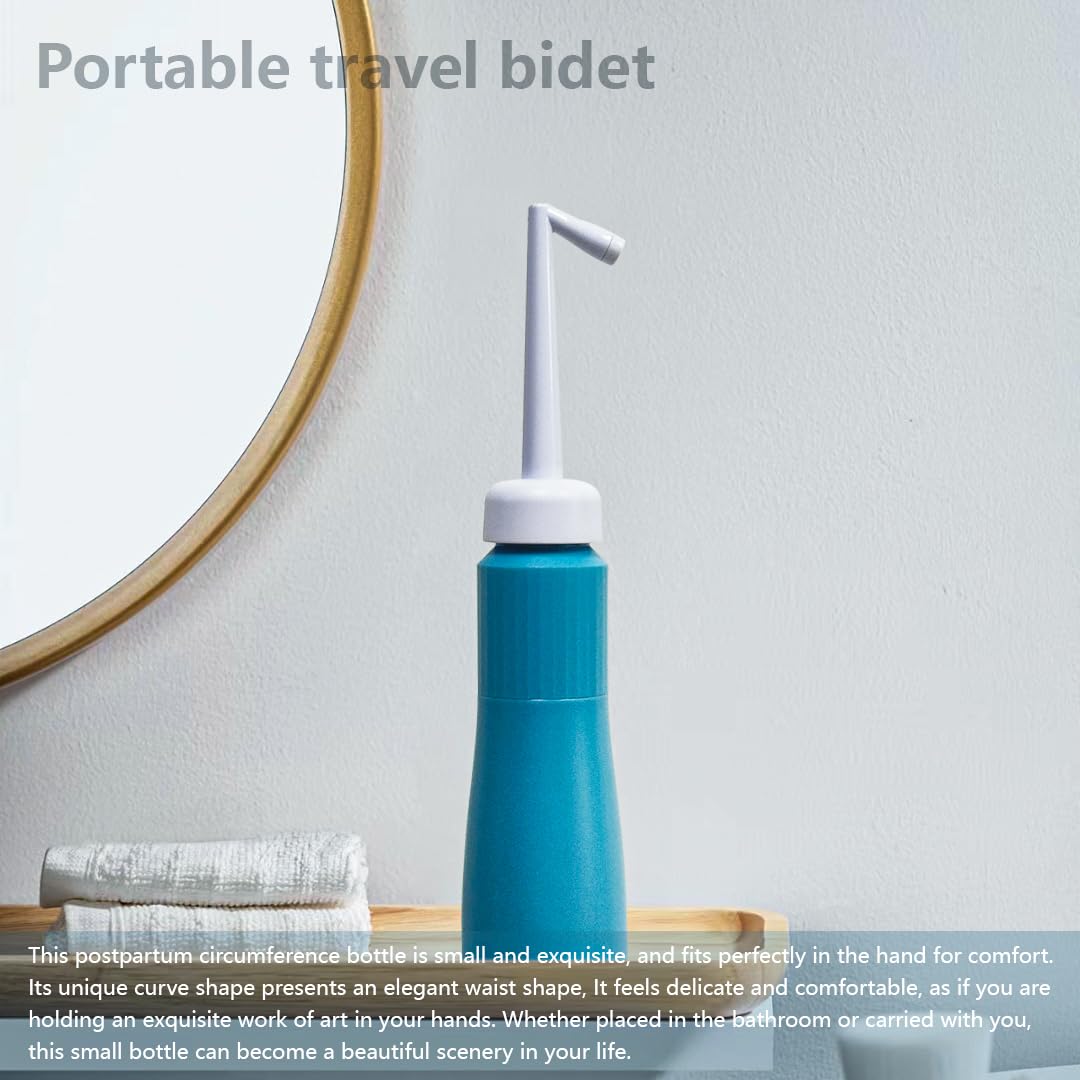 Portable 11.8 Oz Bidet, Feminine Care Irrigator, Retractable Nozzle Travel Bidet with 60° Elbow XYJunTechBuy Supplements Australia