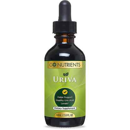 Go Nutrients Uriva Advanced Uric Acid Flush Cleanse with Tart Cherry Extract Celery Seed Extract Turmeric Go NutrientsBuy Supplements Australia