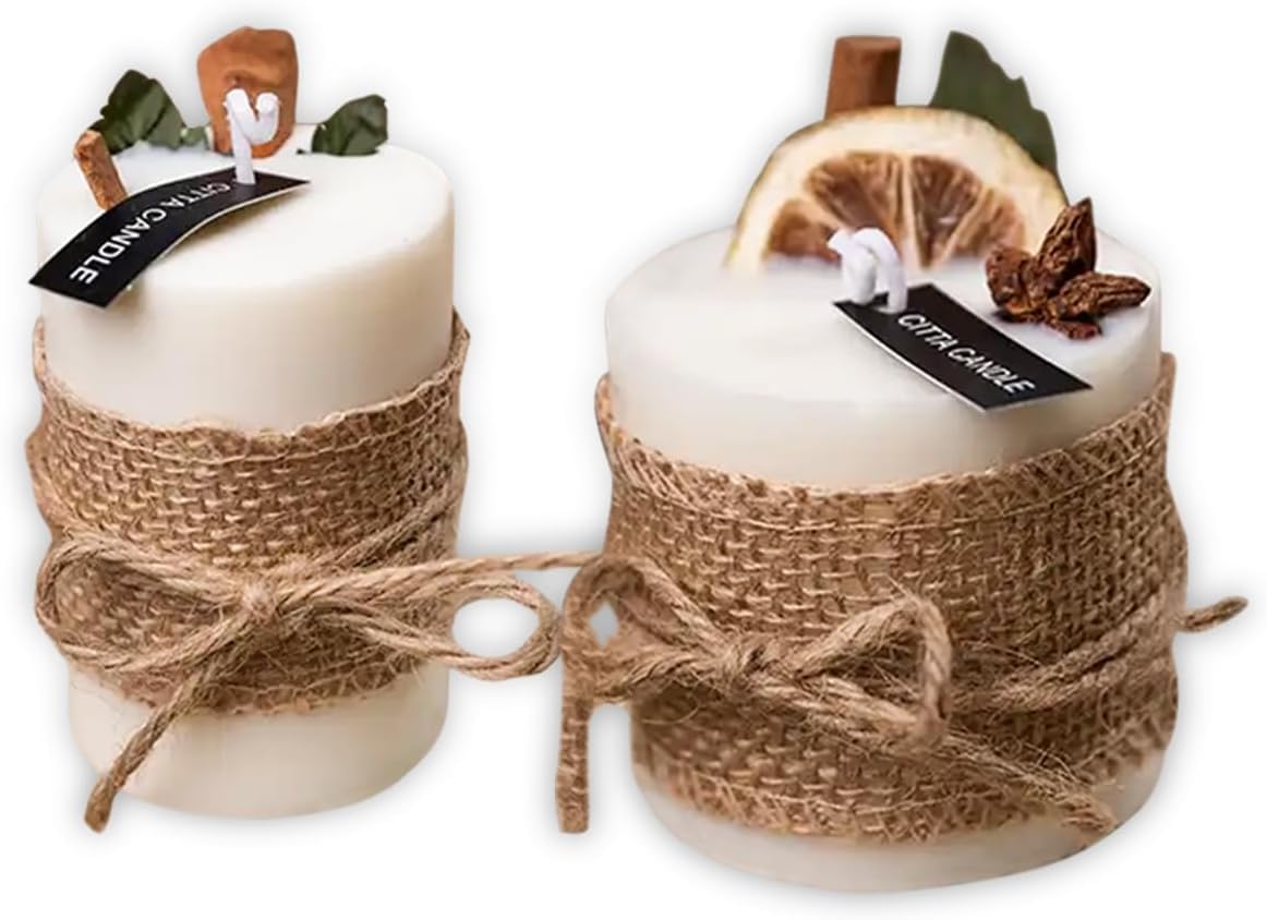 Scented Candles, Natural Soy Wax with Essential Oils, 8 Oz - Long-Lasting Aroma, Aromatherapy Candles GenericBuy Supplements Australia