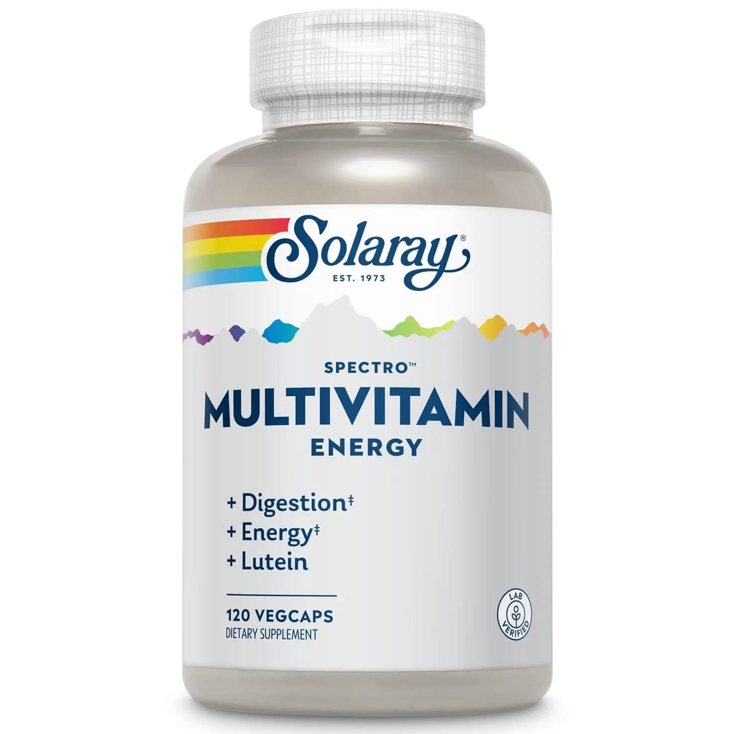 SOLARAY Spectro Energy Multivitamin for Women and Men - Cellular Energy, Digestion, Eye Health and Immune Support SOLARAY