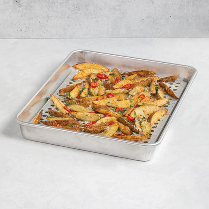 Nordic Ware Naturals High Sided Half Sheet Pan with Multi-Purpose Oven and Cooling Rack Nordic WareBuy Supplements Australia