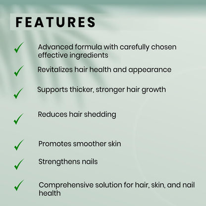 S-Secrets Hair, Skin & Nails Vitamin – Non-GMO Multivitamin for Hair, Skin & Nails | Biotin 5,000 mcg per Serving | 30-Day Supply (60 Capsule) S-SecretsBuy Supplements Australia