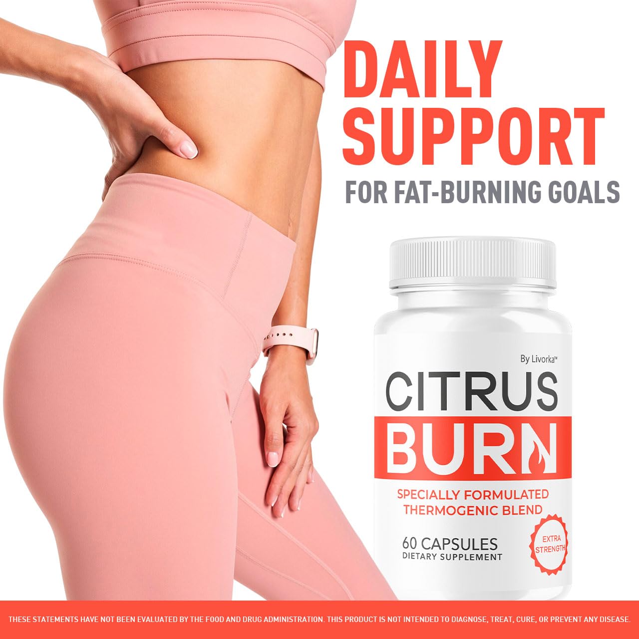 (5 Pack) Citrus Burn Capsules - Official CitrusBurn Pills Supplement Support All Natural Ingredients Advanced Formula Premium Multivitamin for Overall Health & Wellness, 300 Capsules for 5 Months LIVORKABuy Supplements Australia