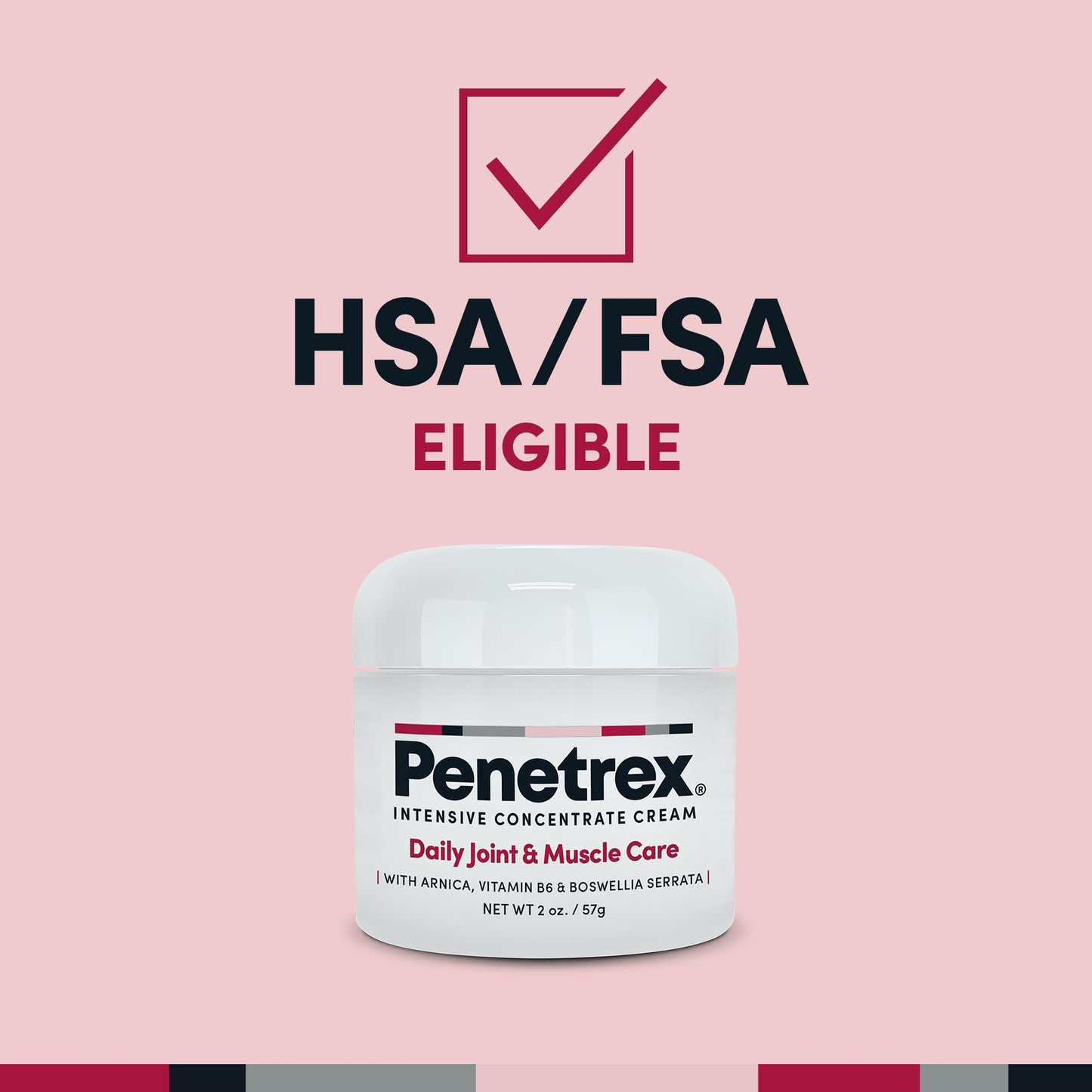 Penetrex Daily Joint & Muscle Care Cream – Soothing Botanical Formula with Arnica, Vitamin B6 & MSM – Lightweight Fast-Absorbing Cream for Everyday Movement - Non-Greasy - Light Scent- 2 oz PenetrexBuy Supplements Australia