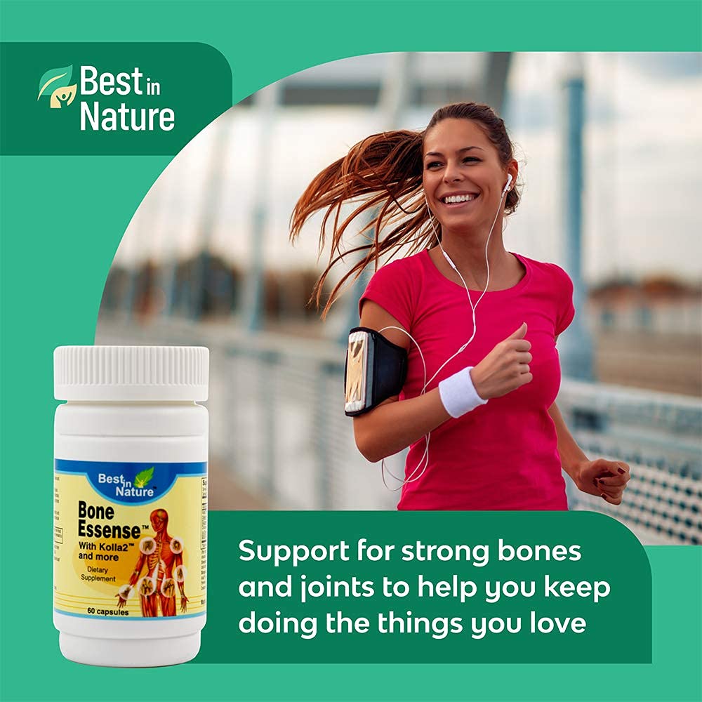 Best in Nature Bone Essense with Kolla2 (Type II Collagen) - Bone and Joint Health Supplement. (60 Count) Best in NatureBuy Supplements Australia