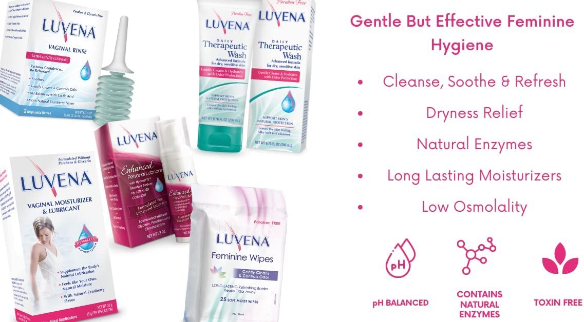 Luvena Moisturizer - Vaginal Moisturizer & Menopause Support for Women - Feminine Intimate LUVENABuy Supplements Australia