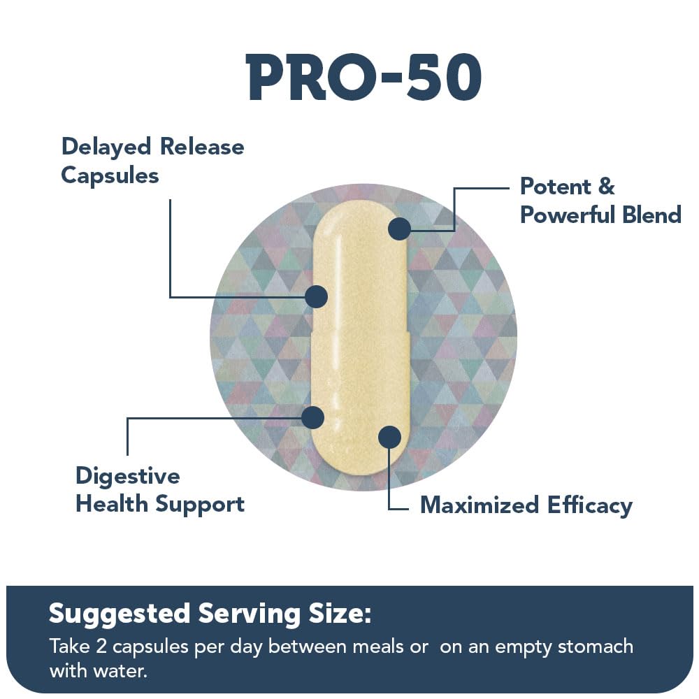 Vitamin Bounty Pro-50 Probiotics Supplement- 13 Probiotic Strains, Gut Health Vitamin BountyBuy Supplements Australia