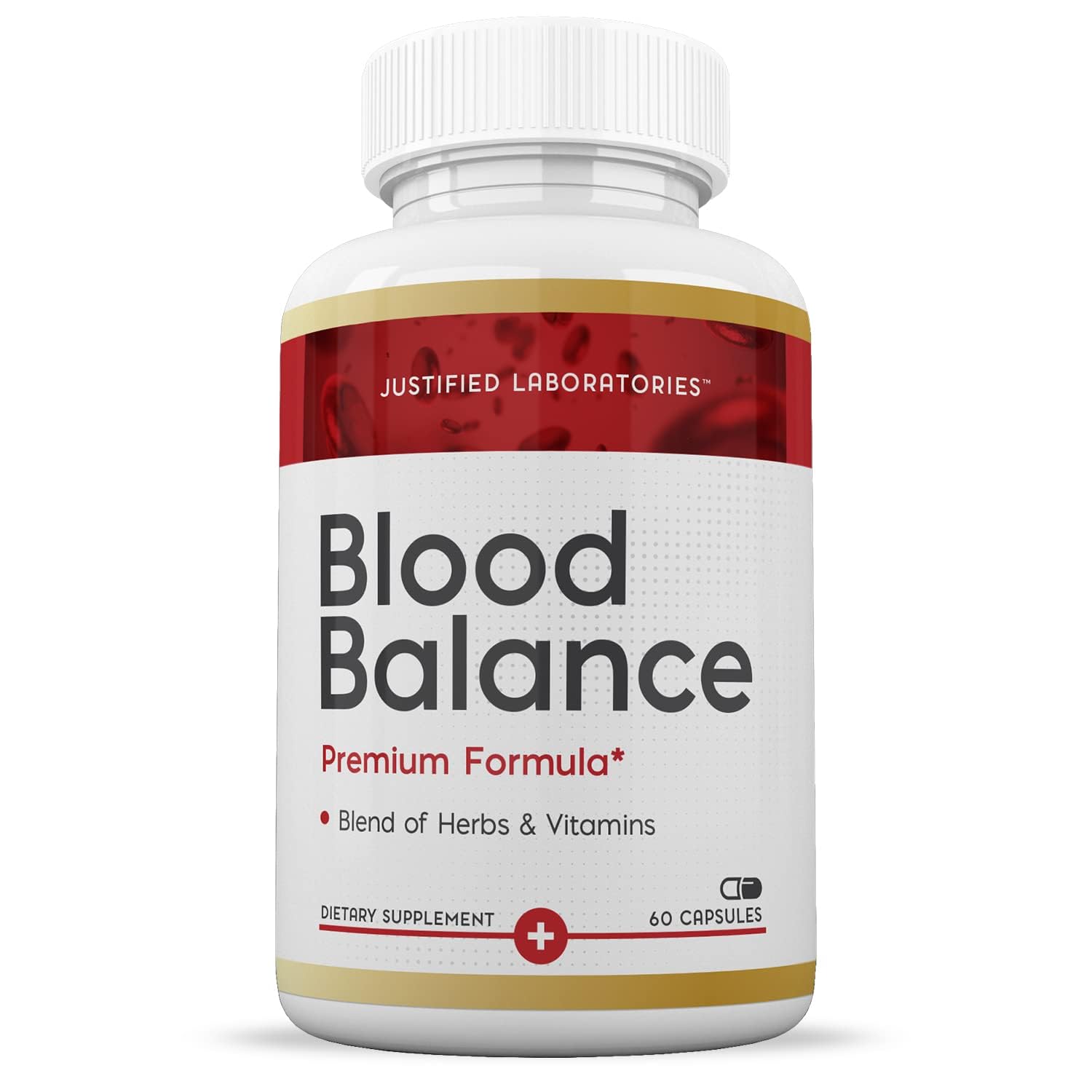 (3 Pack) Blood Balance Advanced Formula 688MG Supplement Pills 180 Capsules Justified LaboratoriesBuy Supplements Australia