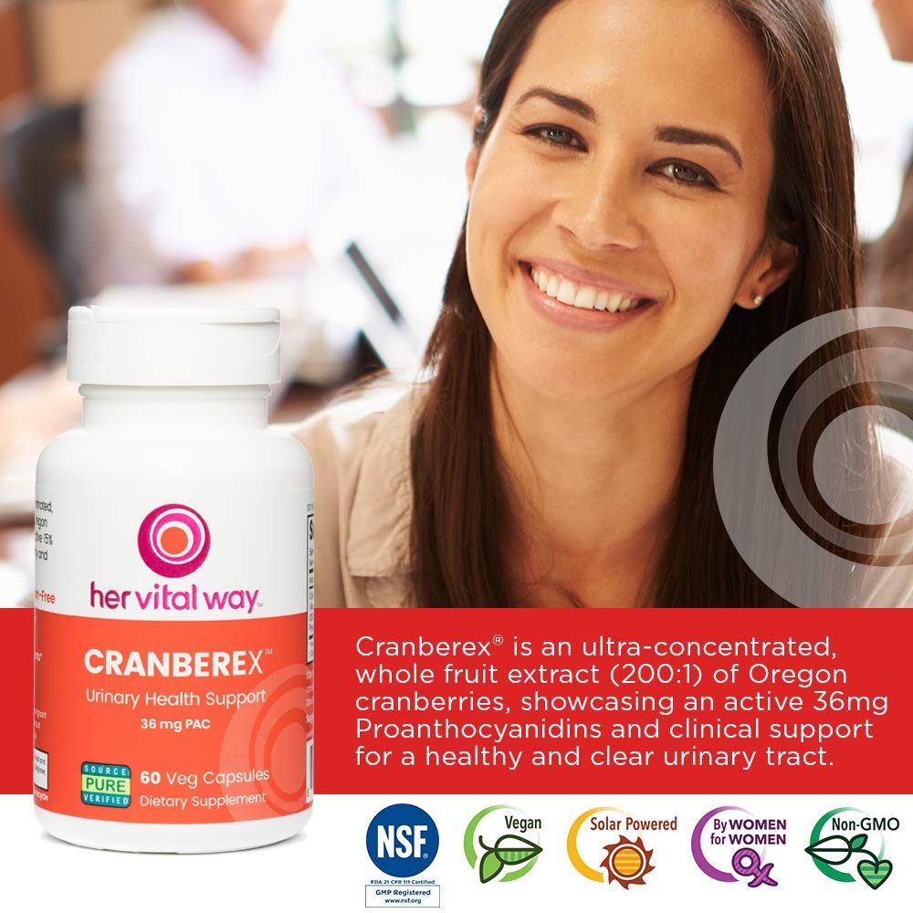 her vital way Cranberex - Cranberry Pills for Women and Men - Cranberry Supplement her vital wayBuy Supplements Australia
