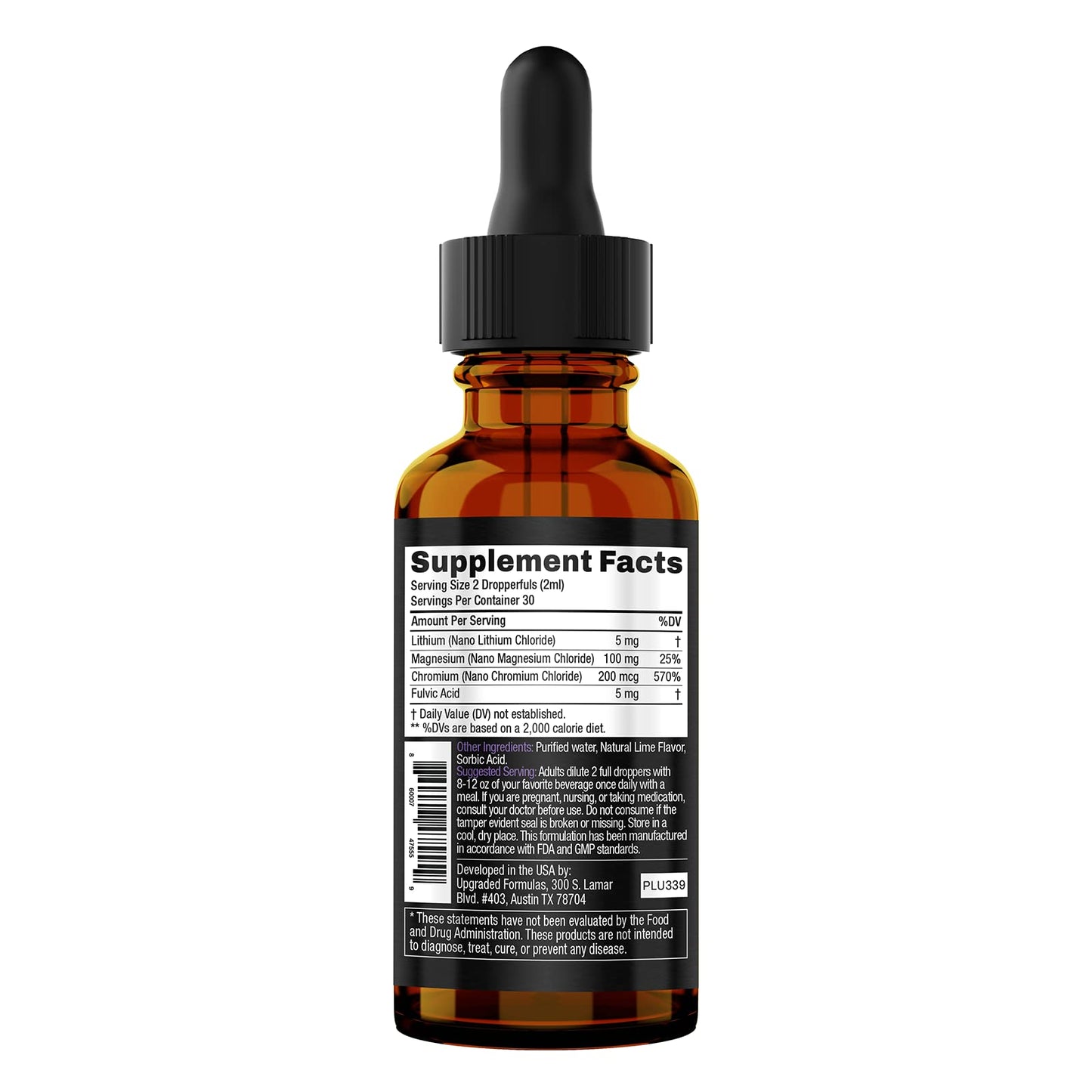 Upgraded Formulas Mood Support Supplement - Feel Calm and Uplifted All Throughout The Day, 2 fl oz Upgraded FormulasBuy Supplements Australia
