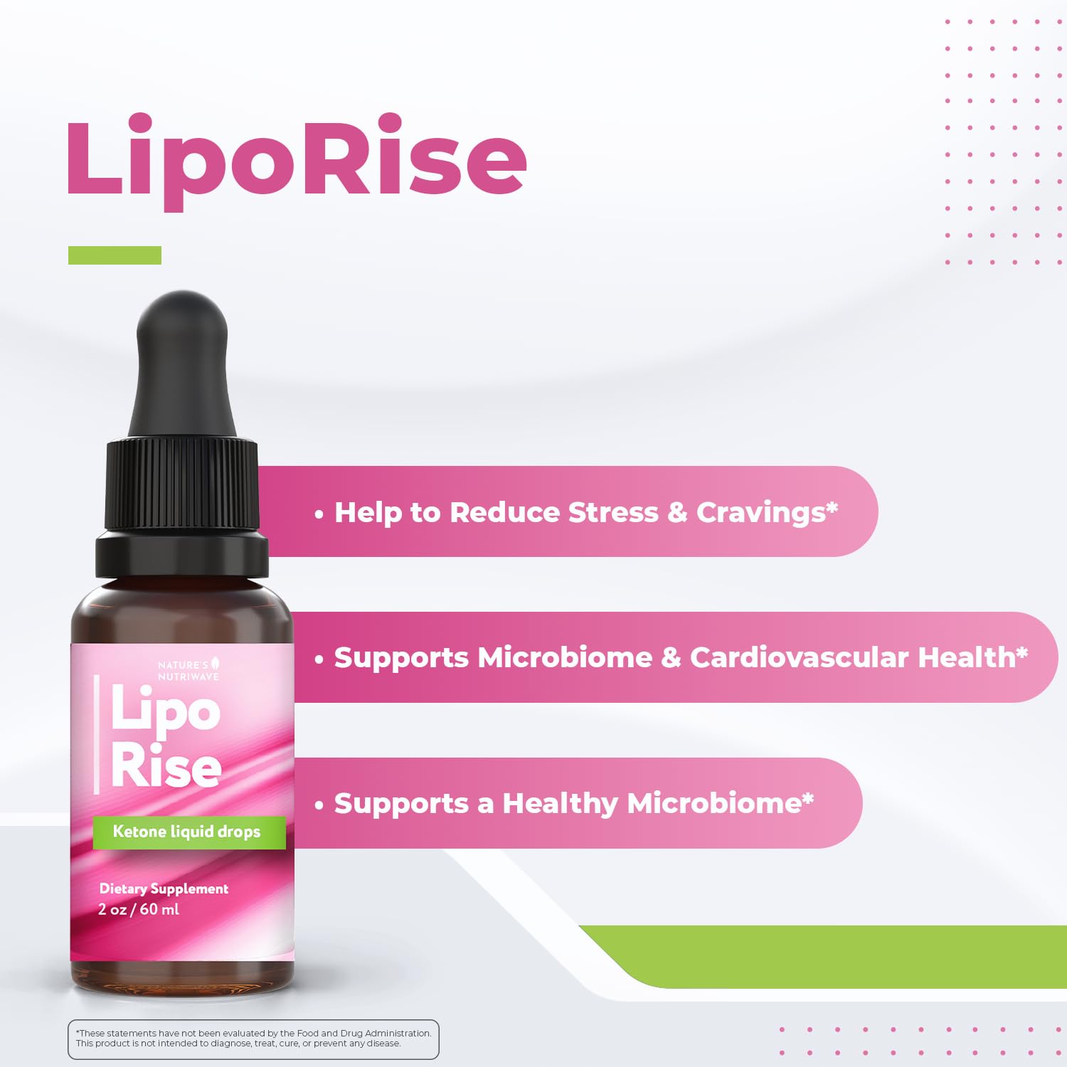 LipoRise Drops – Natural Liquid Supplement with 100% Plant-Based Ingredients, maca root, grape seed & citrus extracts | Non-GMO | GMP Certified | Made in USA | 60 mL, 60 Servings, 2 Month Supply Nature’s NutriWaveBuy Supplements Australia