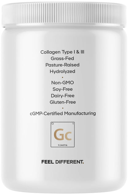 Codeage GLP-1 Collagen Powder Supplement - Nextida GC Collagen Peptides - GLP 1 Support - Hydrolyzed, Grass-Fed, Type I & III, Unflavored - Non-GMO, Gluten-Free, Dairy-Free - 10.58 Oz CodeageBuy Supplements Australia