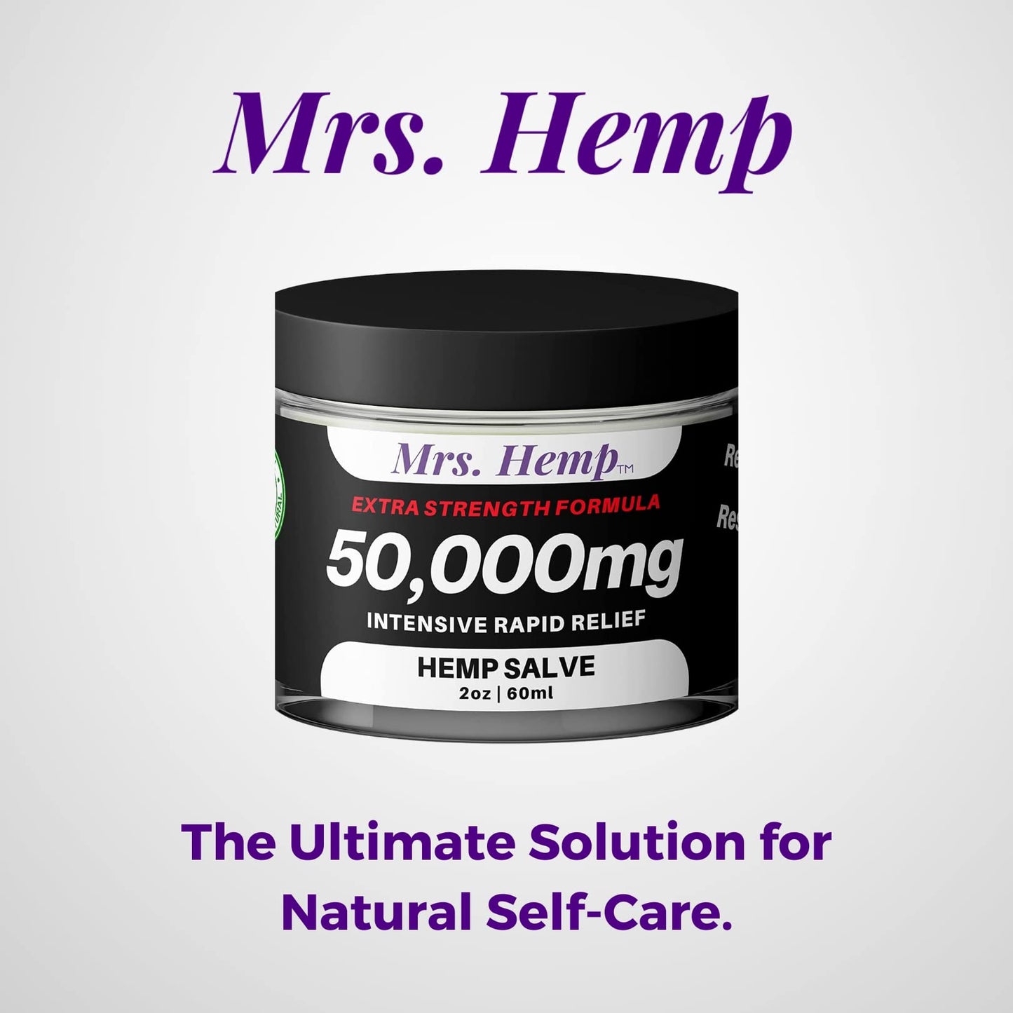 MRS. Hemp | 50,000 MG Salve| Whole Body. Topical Salve for Skin Application MRS. HEMPBuy Supplements Australia