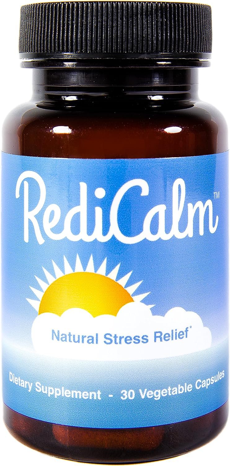 RediCalm - Clinically-Proven Natural Anxiety Relief Supplement - Non-GMO