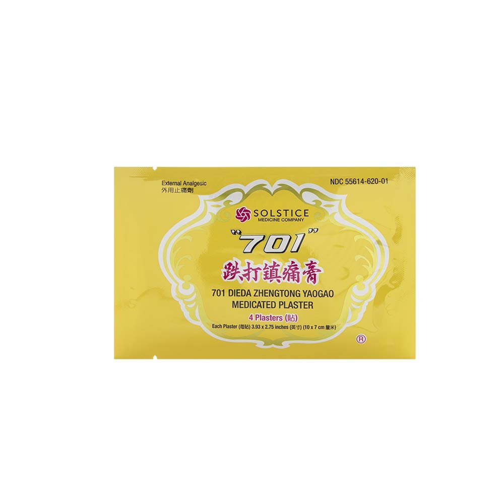 701 Dieda Zhentong Yaogao Medicated Plaster by Solstice - Maple Wellness Supplements