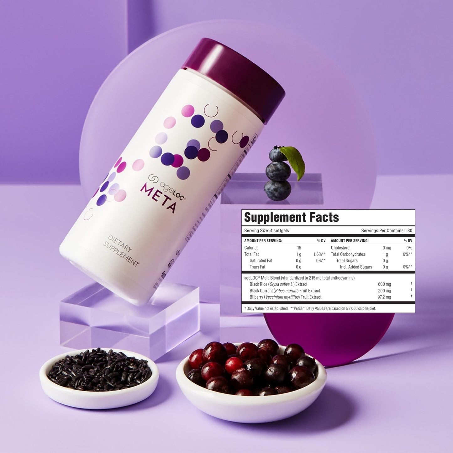 Nu Skin ageLOC Meta | Premium Dietary Supplement | Advanced Soft Gel Capsules Promoting Metabolic Health, Immune Support, Antioxidant Defense, and Improved Gut Health Nu SkinBuy Supplements Australia