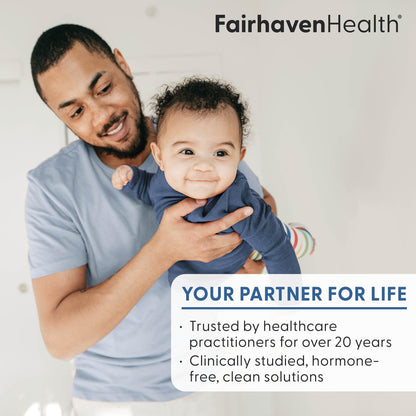 Fairhaven Health FertilAid for Men | Male Fertility Supplement for Count and Motility | Pre-Conception Support with L-Carnitine, CoQ10