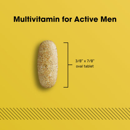 Optimum Nutrition Opti-Men, Vitamin C, Zinc and Vitamin D, E, B12 for Immune Support Mens Daily Multivitamin Supplement