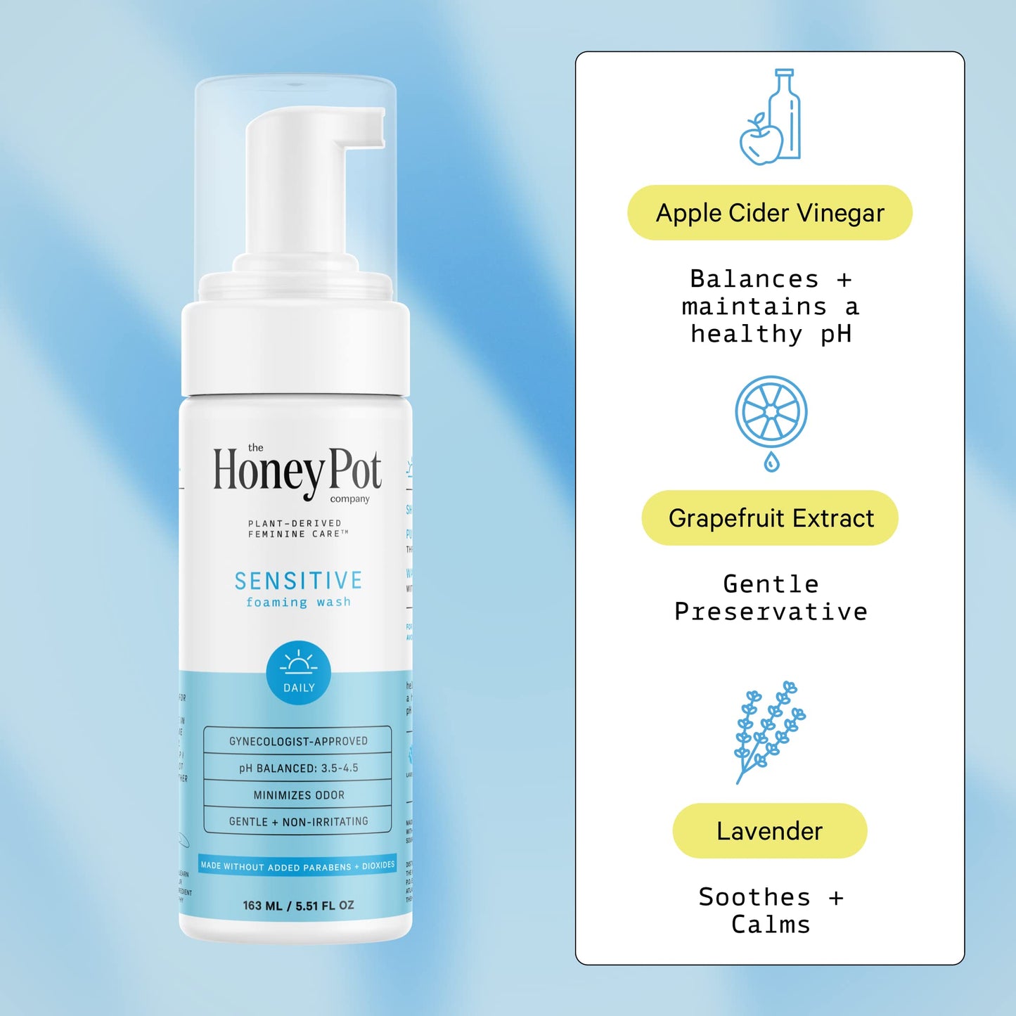 The Honey Pot Company - Feminine Wash & Feminine Wipe Bundle - Includes Unscented Ph Balance The Honey Pot CompanyBuy Supplements Australia