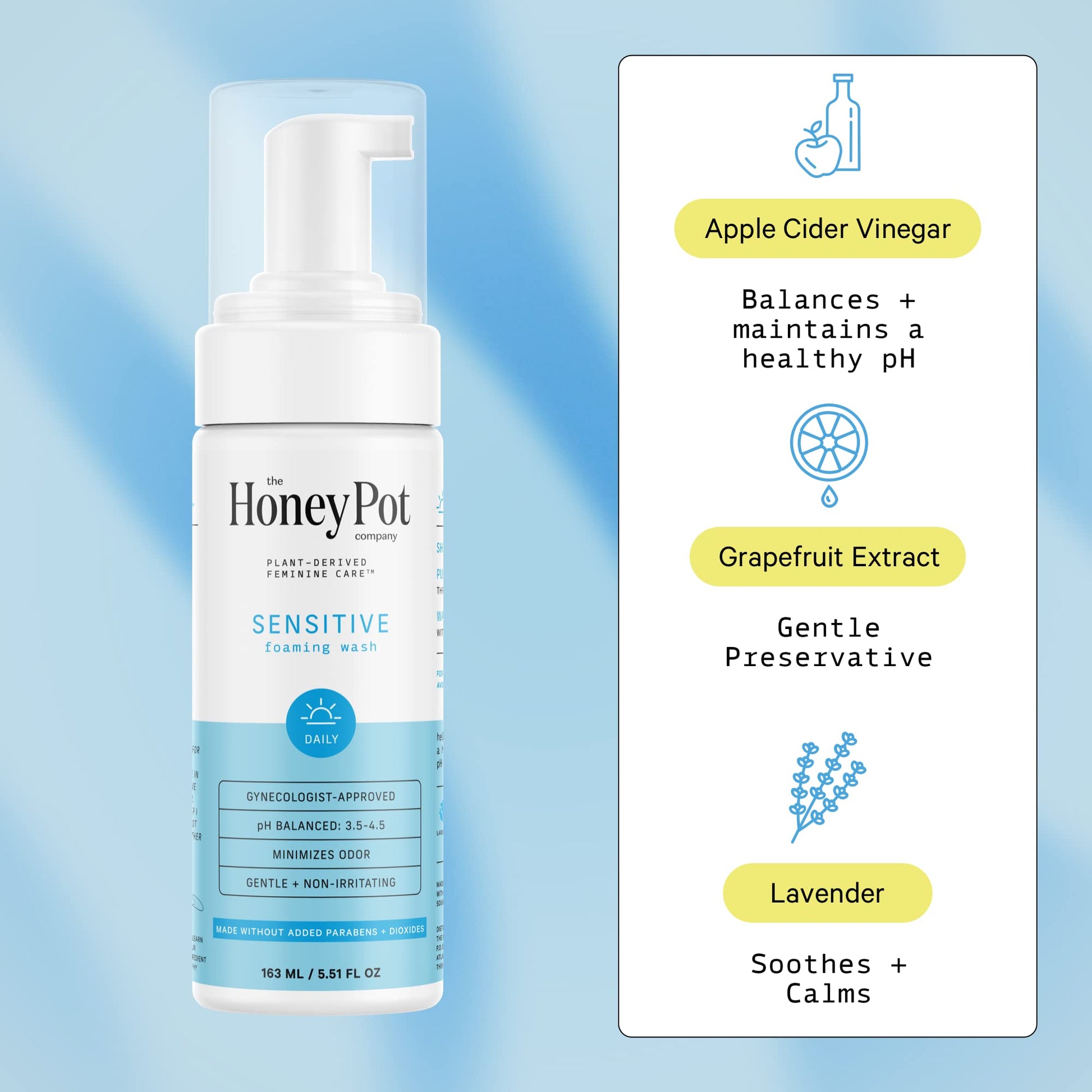 The Honey Pot Company - Feminine Wash & Feminine Wipe Bundle - Includes Unscented Ph Balance The Honey Pot CompanyBuy Supplements Australia