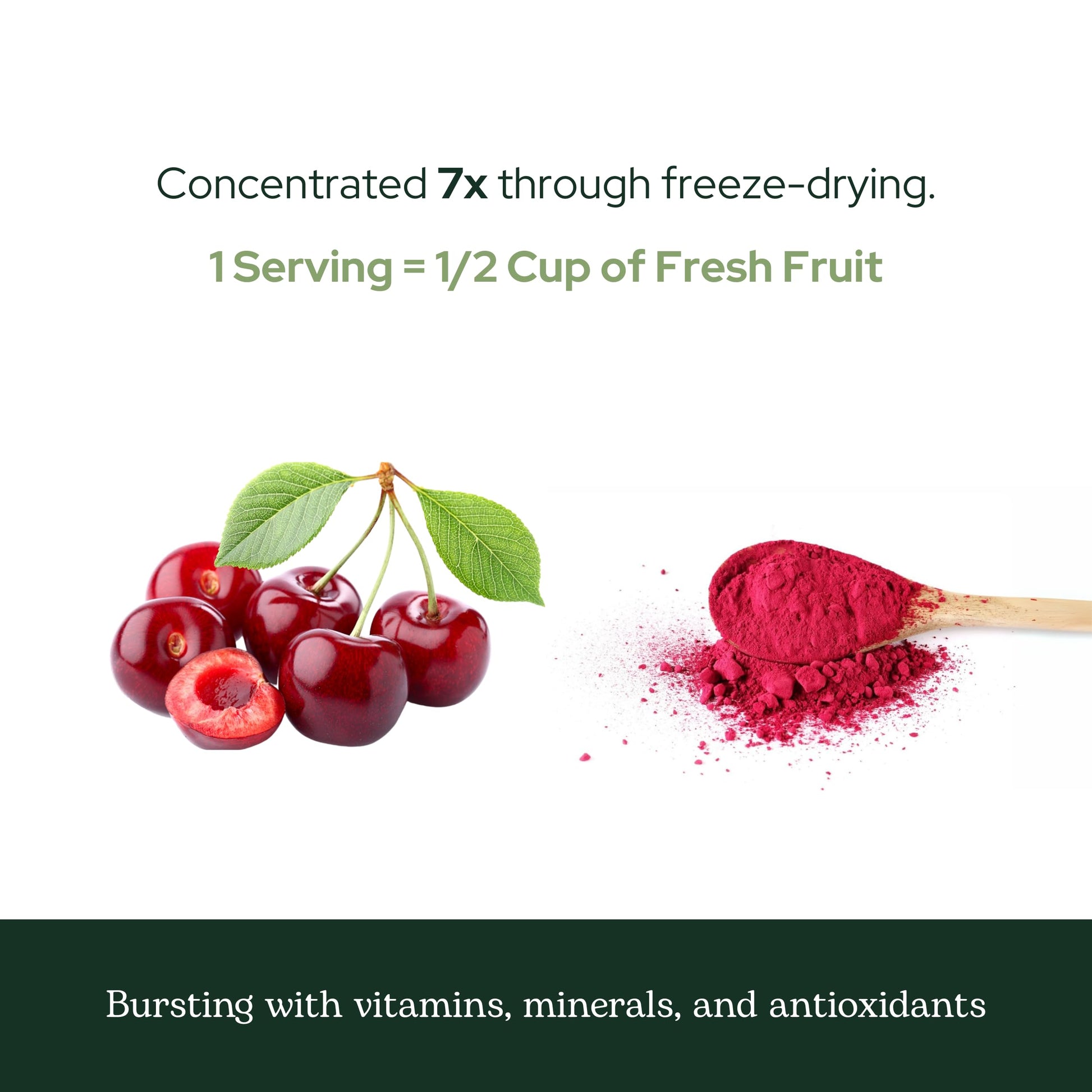 Eclectic Herb - Berry Tart Cherry Powder | Joint Support Supplement | Superfood Vitamin & Mineral Supplement | Freeze Dried, Vegan, Non-GMO, Gluten-Free (5.1 oz | 144 g) ECLECTIC INSTITUTEBuy Supplements Australia
