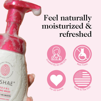 Kushae Gentle 2-in-1 Foaming Wash, pH Balance Feminine Wash for Optimal Hygiene KushaeBuy Supplements Australia