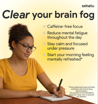 SEHATU Clarity Plus Cognitive Wellness Supplement | Packed with 10 Powerful Adaptogenic Mushrooms | Clear Brain Fog and Support Mental Clarity | 60 Count | 30 Day Supply SEHATUBuy Supplements Australia