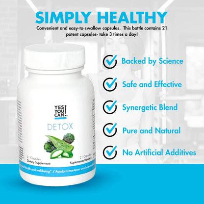Yes You Can! Natural Detox Cleanse - Daily Cleanse Supplement for Men & Women Yes You Can!Buy Supplements Australia